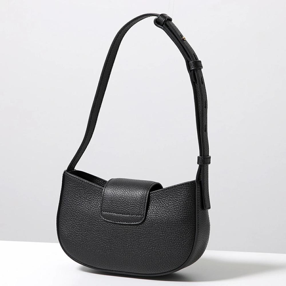 Salvatore Ferragamo Handbag Gancini Metal Leather Tote Bag Nero Black FLAME RED - Picture 5 of 8